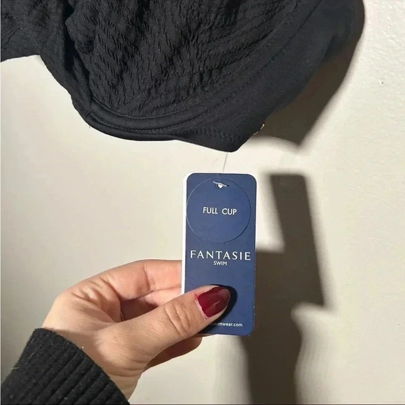 NWT FANTASIE OTTAWA D Cup Plunge Bikini Top 38D - Picture 5 of 7